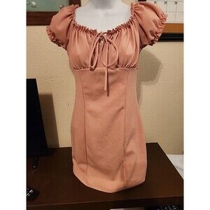 Stylive Pink Blouse Ruffled Sleeves Size M Medium Ruffle Cuff Top Feminine Boho